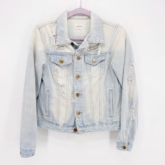 mono b clothing jean jacket